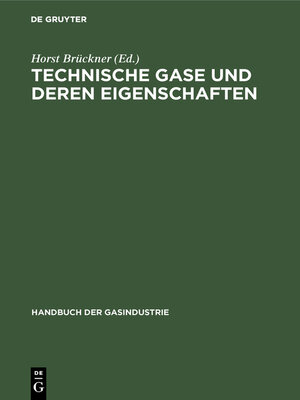 cover image of Technische Gase und deren Eigenschaften